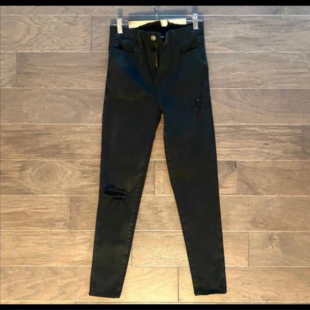 American Eagle 360 Ne(x)t Level Black Jeans